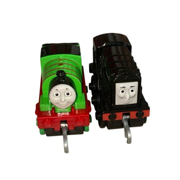 Thomas & Friends Percy And Deisel 2.5" Metal Trains-Used - Picture 1 of 6